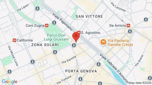Rooms for rent i Milano Zona 6 - Barona, Lorenteggio - kort over placeringen