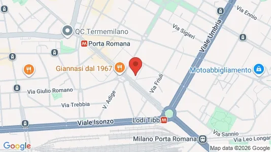Apartments for rent i Milano Zona 4 - Vittoria, Forlanini - kort over placeringen