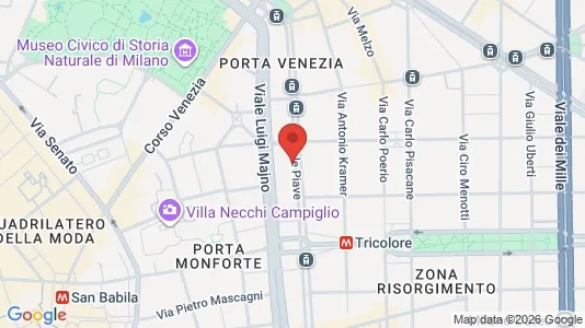 Apartments for rent i Milano Zona 1 - Centro storico - kort over placeringen