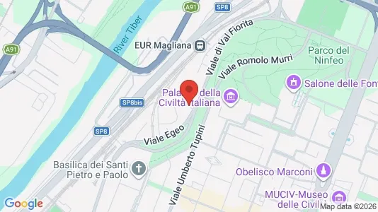 Rooms for rent i Roma Municipio IX – EUR - kort over placeringen