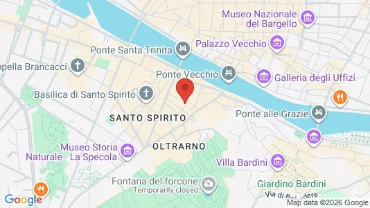 Apartments for rent i Florence - kort over placeringen