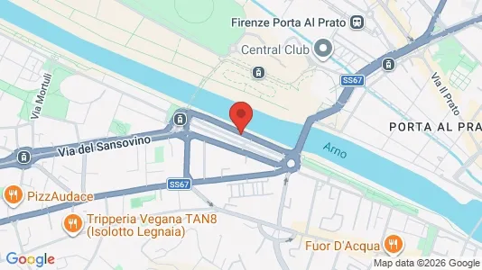 Apartments for rent i Florence - kort over placeringen