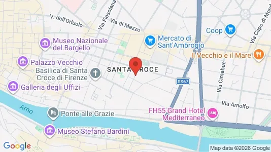 Apartments for rent i Florence - kort over placeringen
