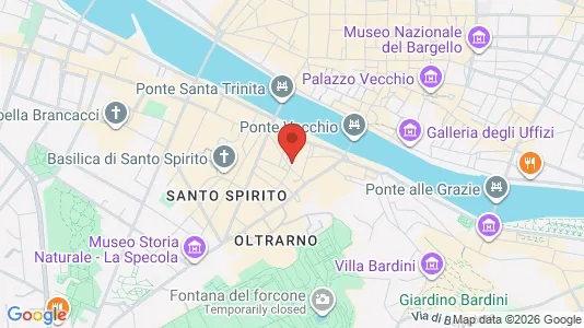 Apartments for rent i Florence - kort over placeringen