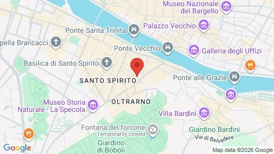 Apartments for rent i Florence - kort over placeringen