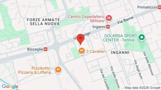 Rooms for rent i Milano Zona 6 - Barona, Lorenteggio - kort over placeringen