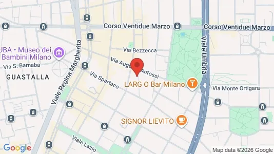 Rooms for rent i Milano Zona 4 - Vittoria, Forlanini - kort over placeringen
