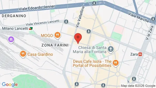 Rooms for rent i Milano Zona 9 - Porta Garibaldi, Niguarda - kort over placeringen