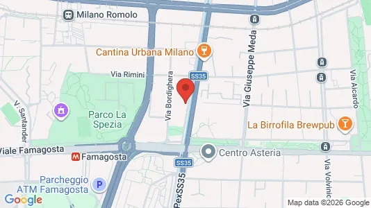 Rooms for rent i Milano Zona 5 - Vigentino, Chiaravalle, Gratosoglio - kort over placeringen