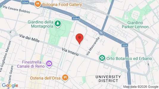 Rooms for rent in Bologna - Photo from Google Street View