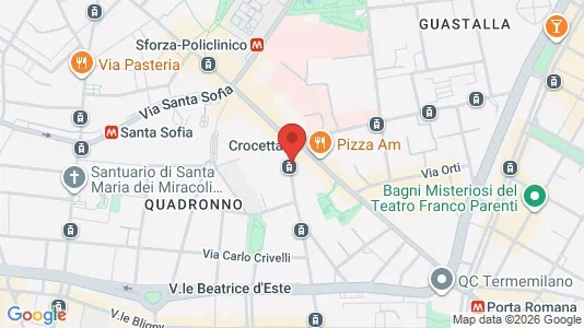 Apartments for rent i Milano Zona 1 - Centro storico - kort over placeringen