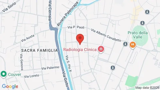 Rooms for rent i Padua - kort over placeringen