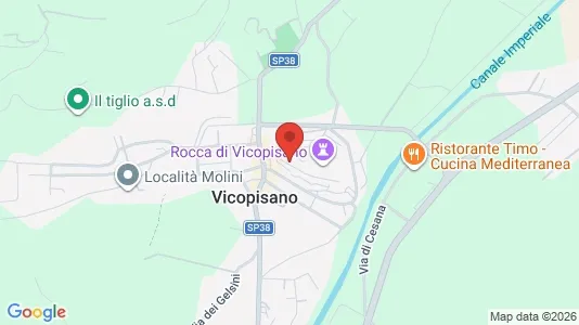 Apartments for rent i San Giuliano Terme - kort over placeringen