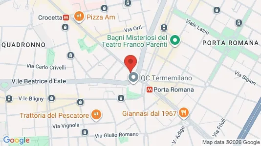 Apartments for rent i Milano Zona 1 - Centro storico - kort over placeringen