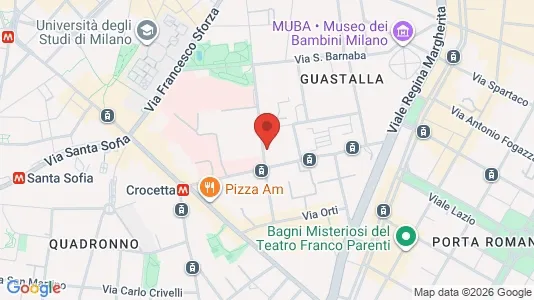 Apartments for rent i Milano Zona 1 - Centro storico - kort over placeringen