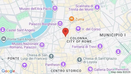 Apartments for rent i Roma Municipio I – Centro Storico - kort over placeringen