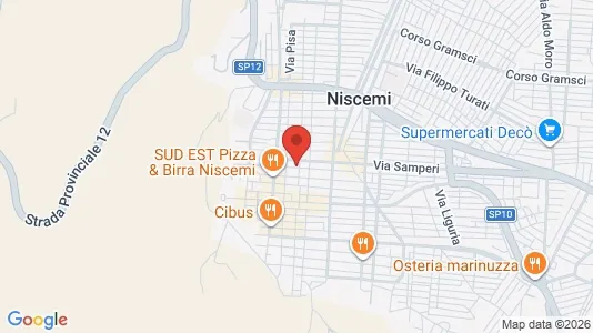 Apartments for rent i Niscemi - kort over placeringen