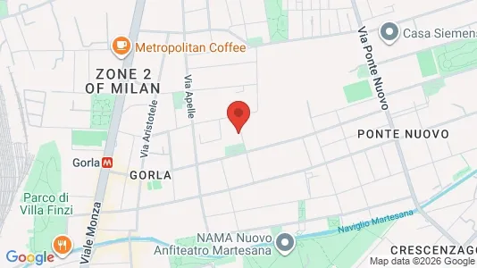 Apartments for rent i Milano Zona 2 - Stazione Centrale, Gorla, Turro, Greco, Crescenzago - kort over placeringen