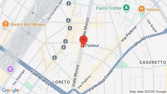 Apartments for rent i Milano Zona 2 - Stazione Centrale, Gorla, Turro, Greco, Crescenzago - kort over placeringen