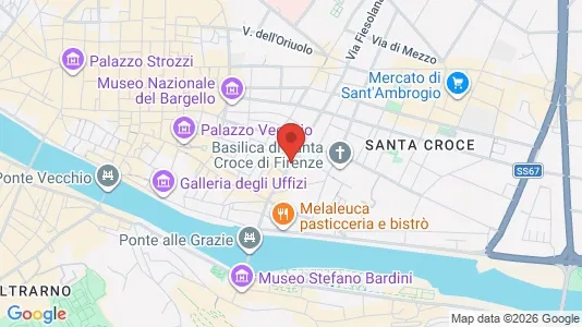 Apartments for rent i Florence - kort over placeringen
