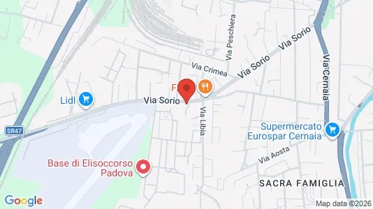Rooms for rent in Padua - Photo from Google Street View