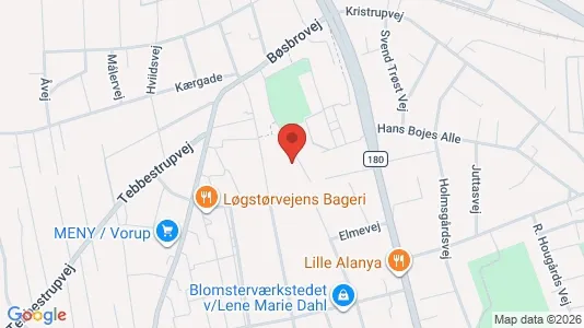 Apartments for rent i Randers SV - kort over placeringen