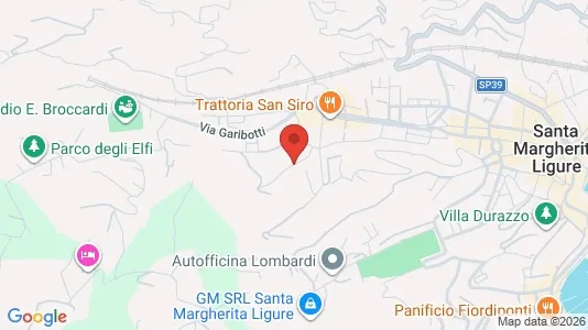 Apartments for rent i Santa Margherita Ligure - kort over placeringen