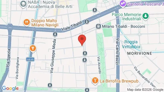 Apartments for rent i Milano Zona 5 - Vigentino, Chiaravalle, Gratosoglio - kort over placeringen