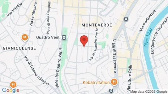 Rooms for rent i Roma Municipio XII – Monte Verde - kort over placeringen