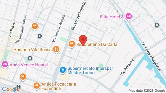Rooms for rent in Venice - Photo from Google Street View