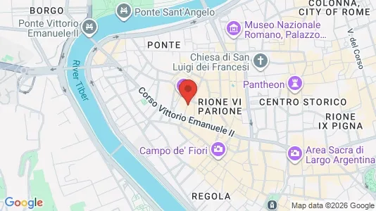 Apartments for rent i Roma Municipio I – Centro Storico - kort over placeringen