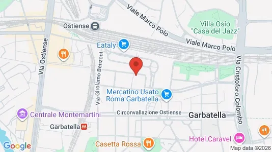 Apartments for rent i Roma Municipio VIII – Appia Antica - kort over placeringen