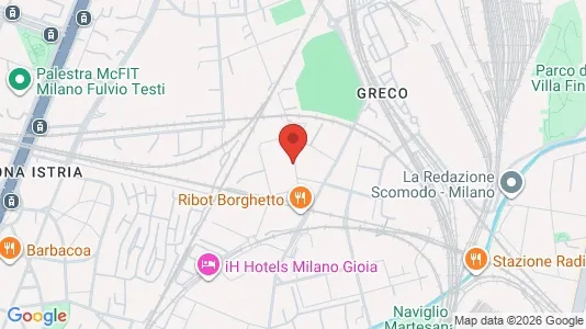 Rooms for rent i Milano Zona 2 - Stazione Centrale, Gorla, Turro, Greco, Crescenzago - kort over placeringen