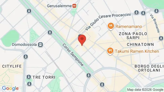 Apartments for rent i Milano Zona 1 - Centro storico - kort over placeringen