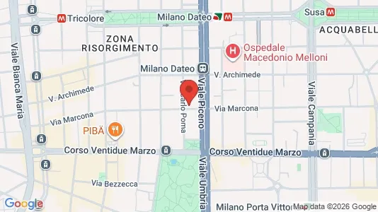 Rooms for rent i Milano Zona 1 - Centro storico - kort over placeringen