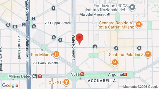 Apartments for rent i Milano Zona 3 - Porta Venezia, Città Studi, Lambrate - kort over placeringen