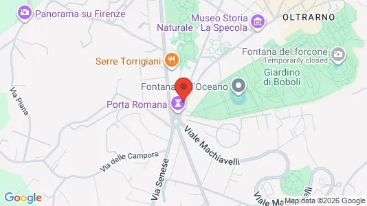 Apartments for rent i Florence - kort over placeringen