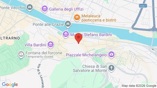 Apartments for rent i Florence - kort over placeringen
