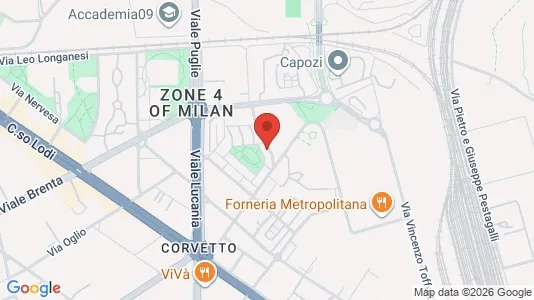 Apartments for rent i Milano Zona 5 - Vigentino, Chiaravalle, Gratosoglio - kort over placeringen