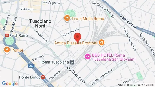 Apartments for rent i Roma Municipio VII – Appio-Latino/Tuscolano/Cinecittà - kort over placeringen