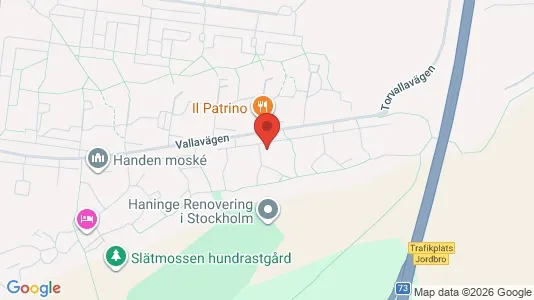 Apartments for rent i Haninge - kort over placeringen