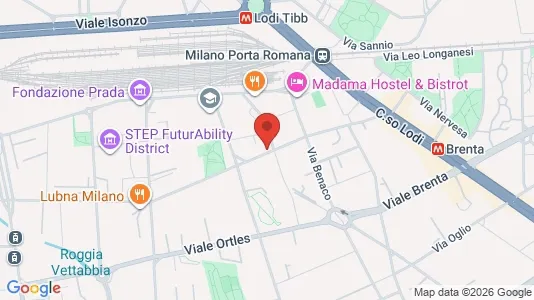 Apartments for rent i Milano Zona 5 - Vigentino, Chiaravalle, Gratosoglio - kort over placeringen