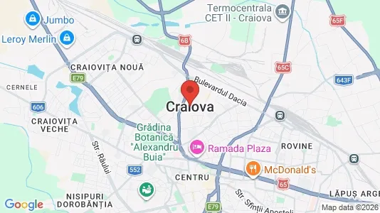 Houses for rent i Craiova - kort over placeringen