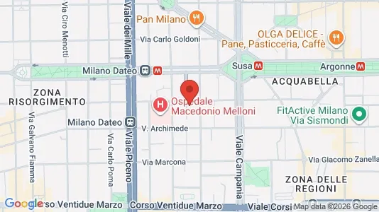 Apartments for rent i Milano Zona 1 - Centro storico - kort over placeringen