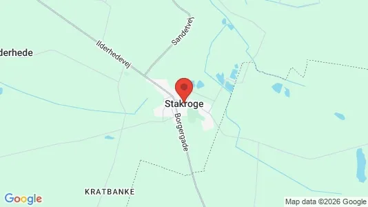 Houses for rent i Stakroge - kort over placeringen