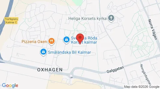 Apartments for rent i Kalmar - kort over placeringen