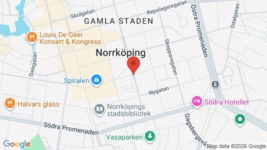 Apartments for rent i Norrköping - kort over placeringen