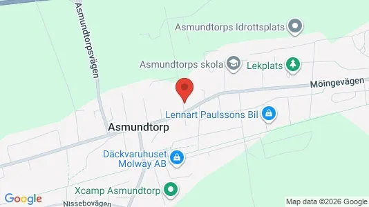 Apartments for rent i Landskrona - kort over placeringen