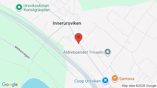 Apartments for rent i Skellefteå - kort over placeringen