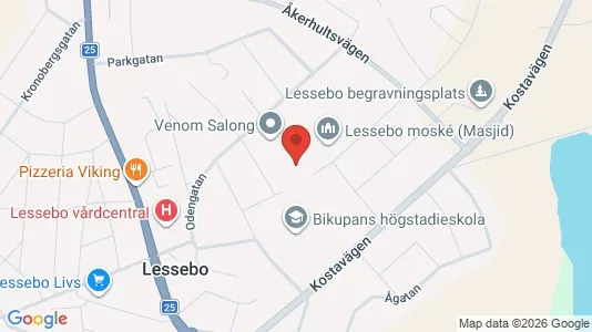 Apartments for rent i Lessebo - kort over placeringen